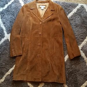 Modern Essentials Suede Coat